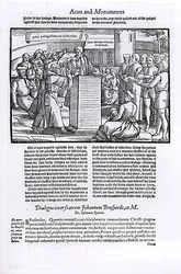 Thomas Bilney (d.1531) wordt uit de Preekstoel Gesleept, uit 